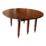 Louis XVI style mahogany table with extensions