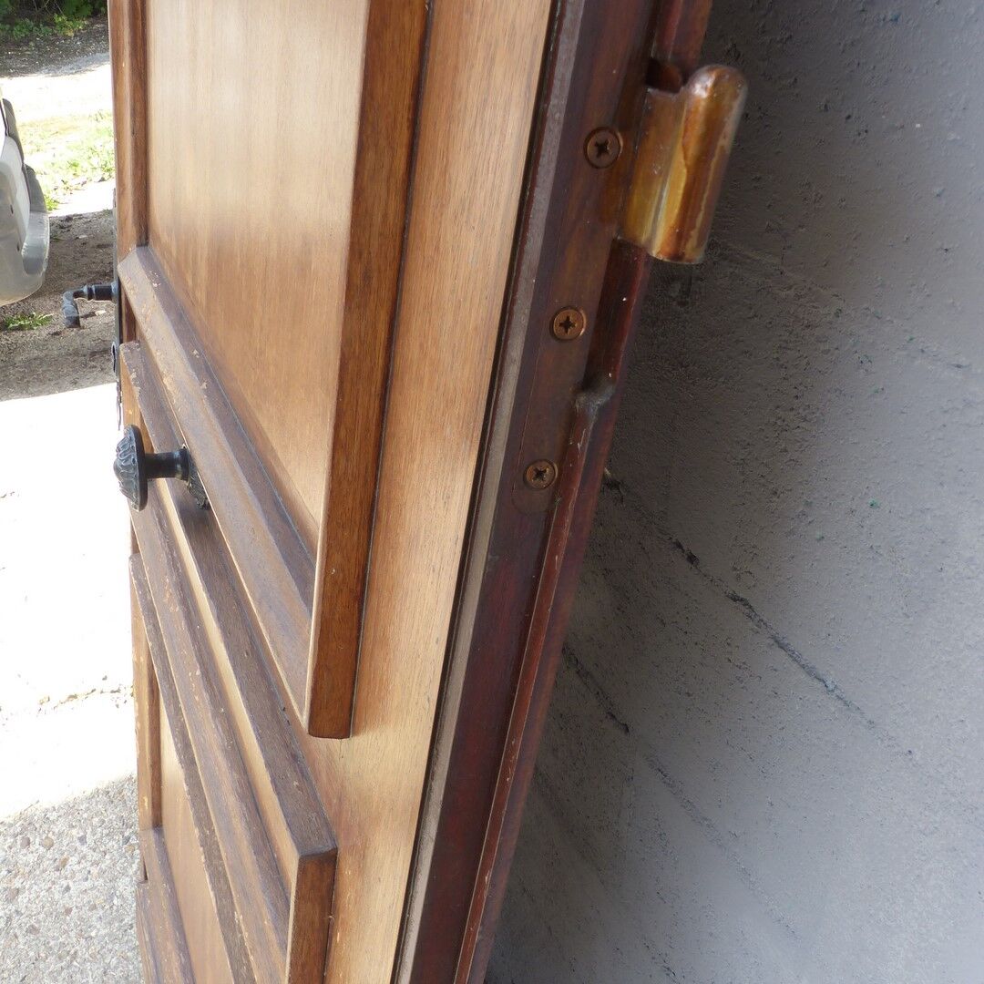 Oak door l 95 cm h 213 cm