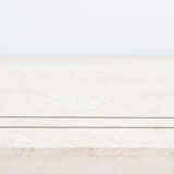 Vintage travertine console table