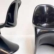 Set of 2 Herman Miller chairs by Verner Panton, 1970's