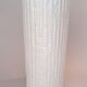 White ceramic umbrella stand, Italy circa 1970.