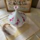 Limoges porcelain cup with lid
