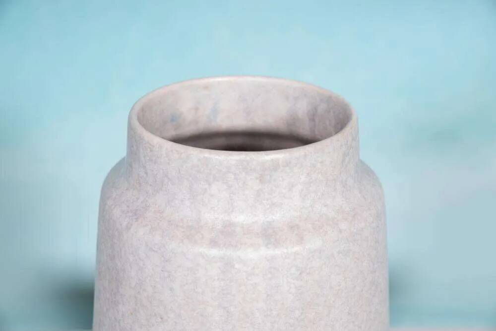 Vintage W-Germany floor vase Bay, minimalist ceramic vase.