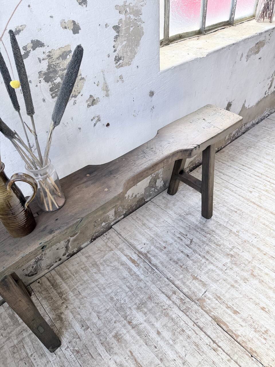 Banc console établi 1950