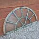 Old wrought iron full riveted gates from the 19th century.