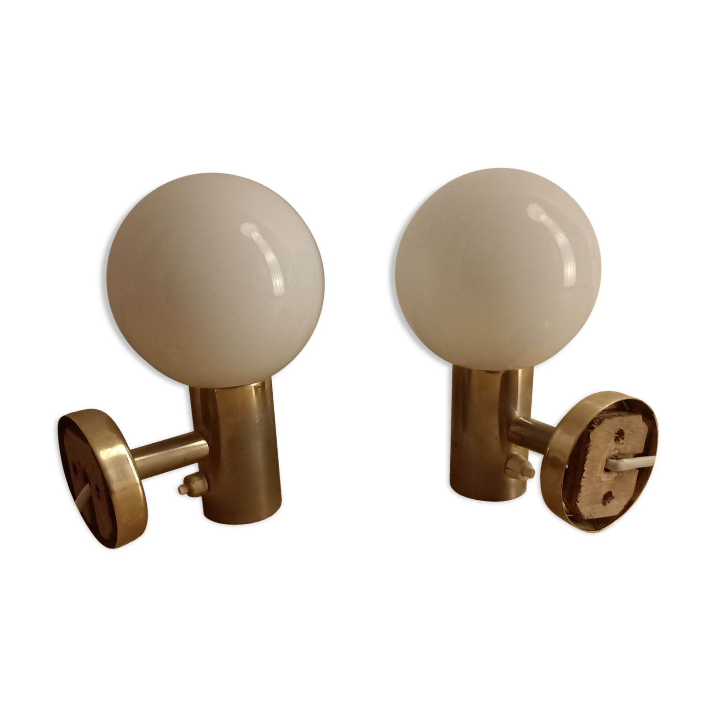 Paire d'appliques vintage
