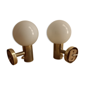 Pair of vintage wall lamps