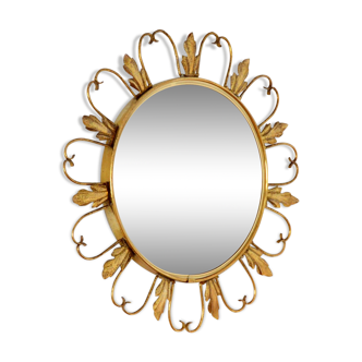 Mirror look of vintage bulging witch 1950s 46cm