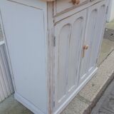 Parisian buffet patina blue grey