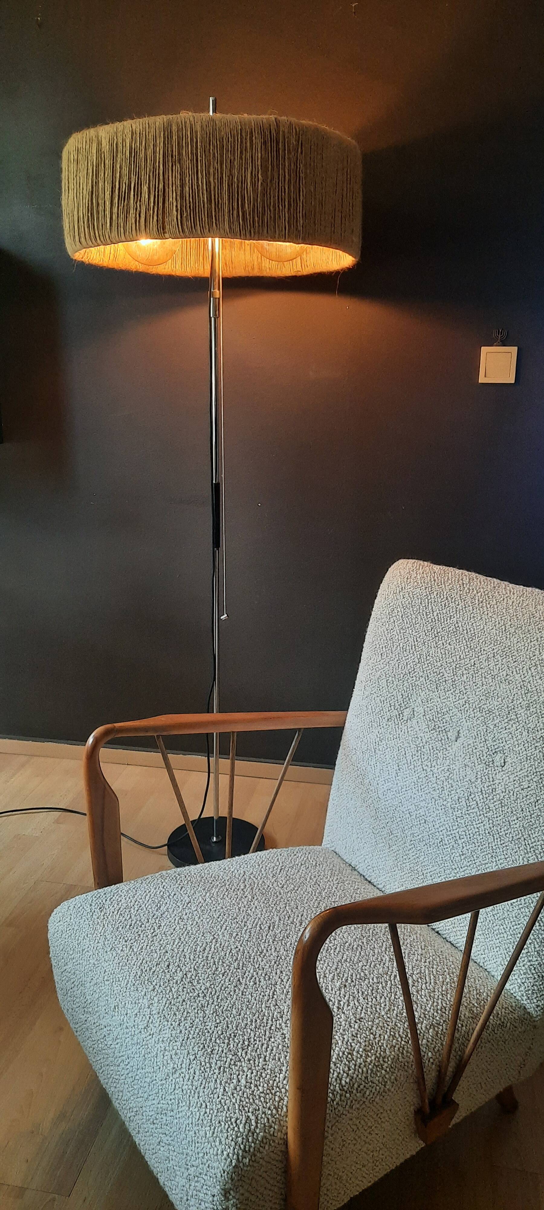 Floor lamp "Staff Lights" Vintage 1970'