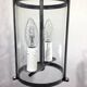 2-light wrought iron lantern