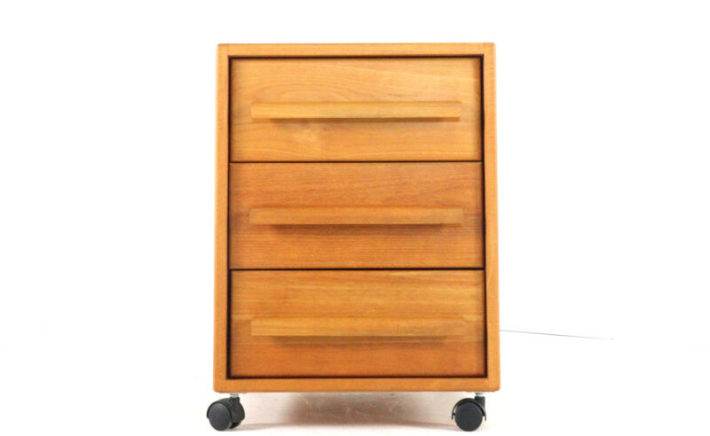 Danish chest of drawers - on wheels - mid century modern design