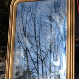 Gilded Louis-Philippe mirror