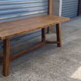 Elm farmhouse table