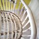 Rattan armchair in the style of "Emmanuelle armchair"