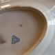 Antique asparagus dish, large 19th century oval earthenware dish D. JOHNSTON & J. VIEILLARD BORDEAUX
