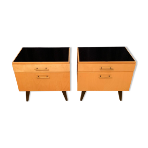 Paire de tables de chevet