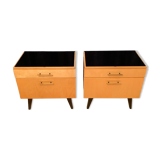 Pair of 1960s bedside tables