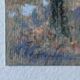 Pastel Painting "Quai de Seine?" Paris signed + frame