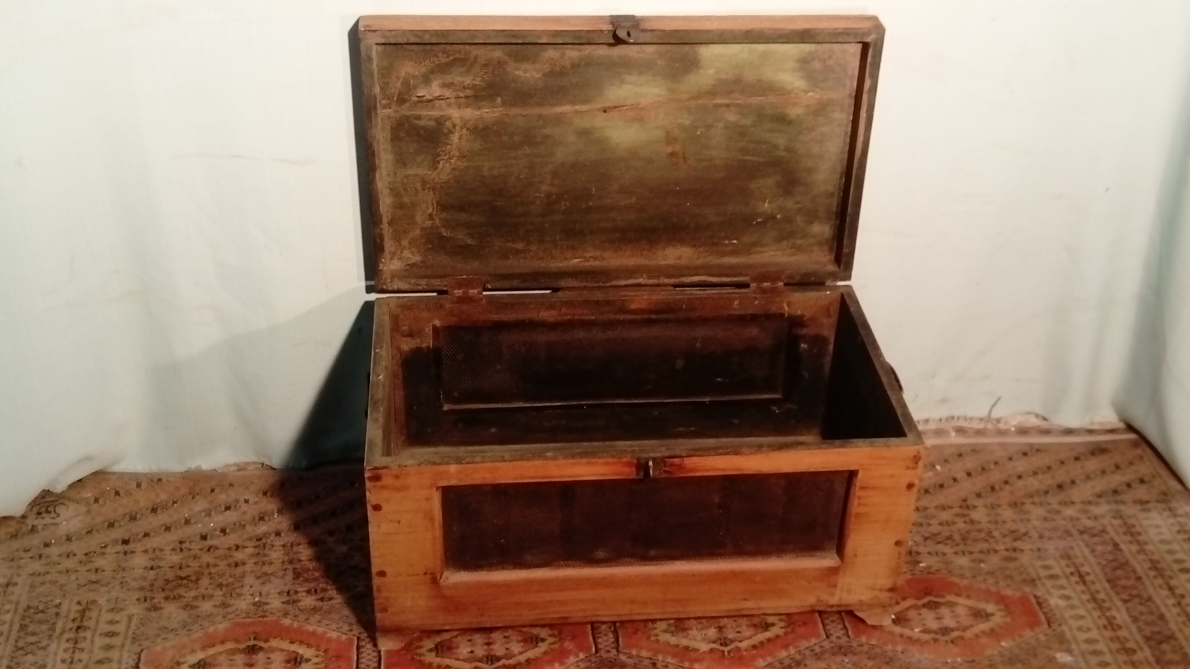 Teak chest