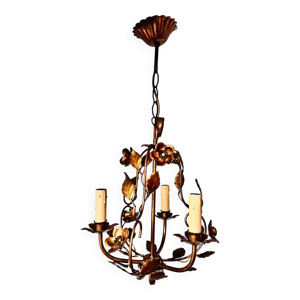 Ancien lustre en métal