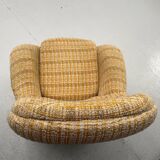 Swivel Armchair for Jitona Soběslav, 1970s, Czechoslovakia
