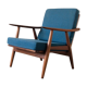 Scandinavian GE270 Lounge Chair in Solid Teak by Hans Wegner for Getama, 1960s