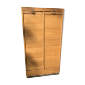 Meuble classeur à rideaux de notaire