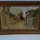 Aquarelle Marlotte signé J.Vauviou 1954