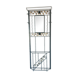 Locker room art deco coat hangers.