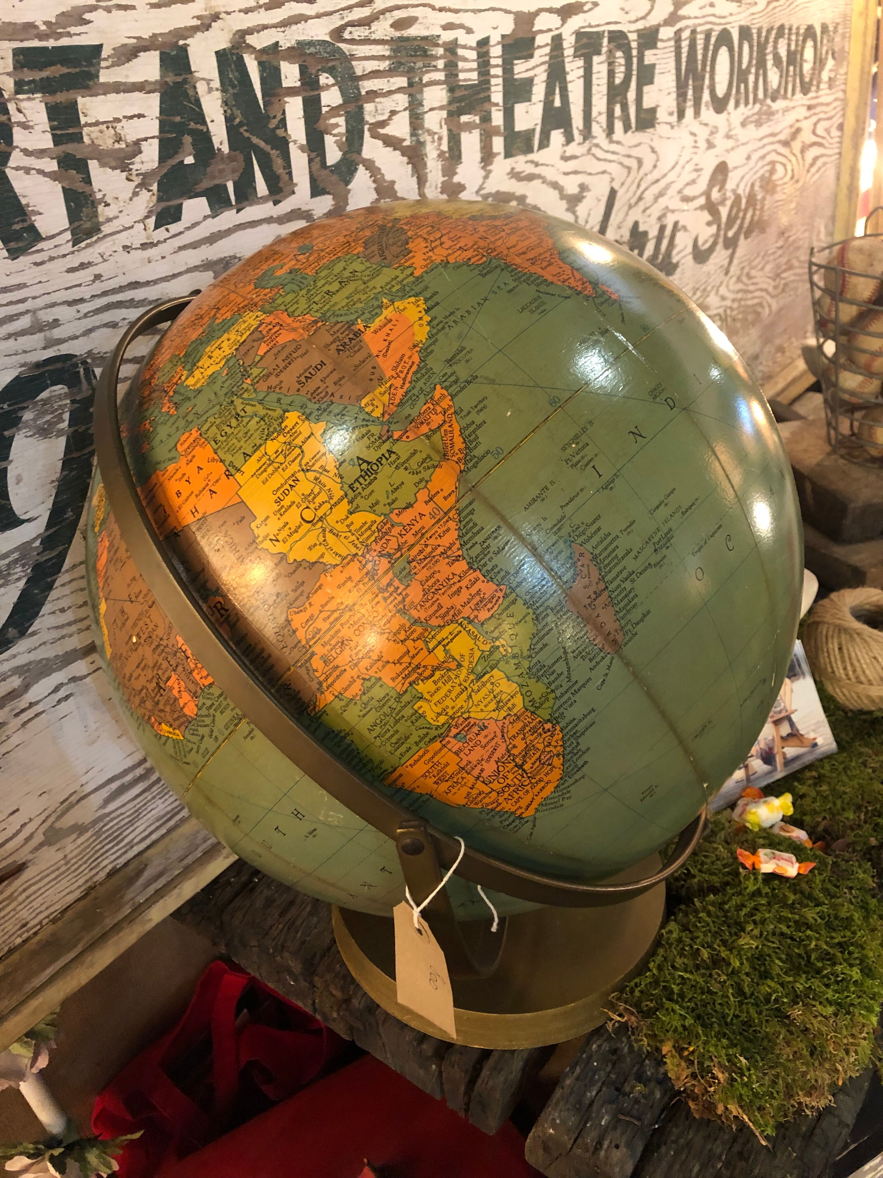 World map USA year 40