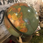 Mappemonde USA année 40