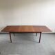 Table de repas scandinave 1960 en teck