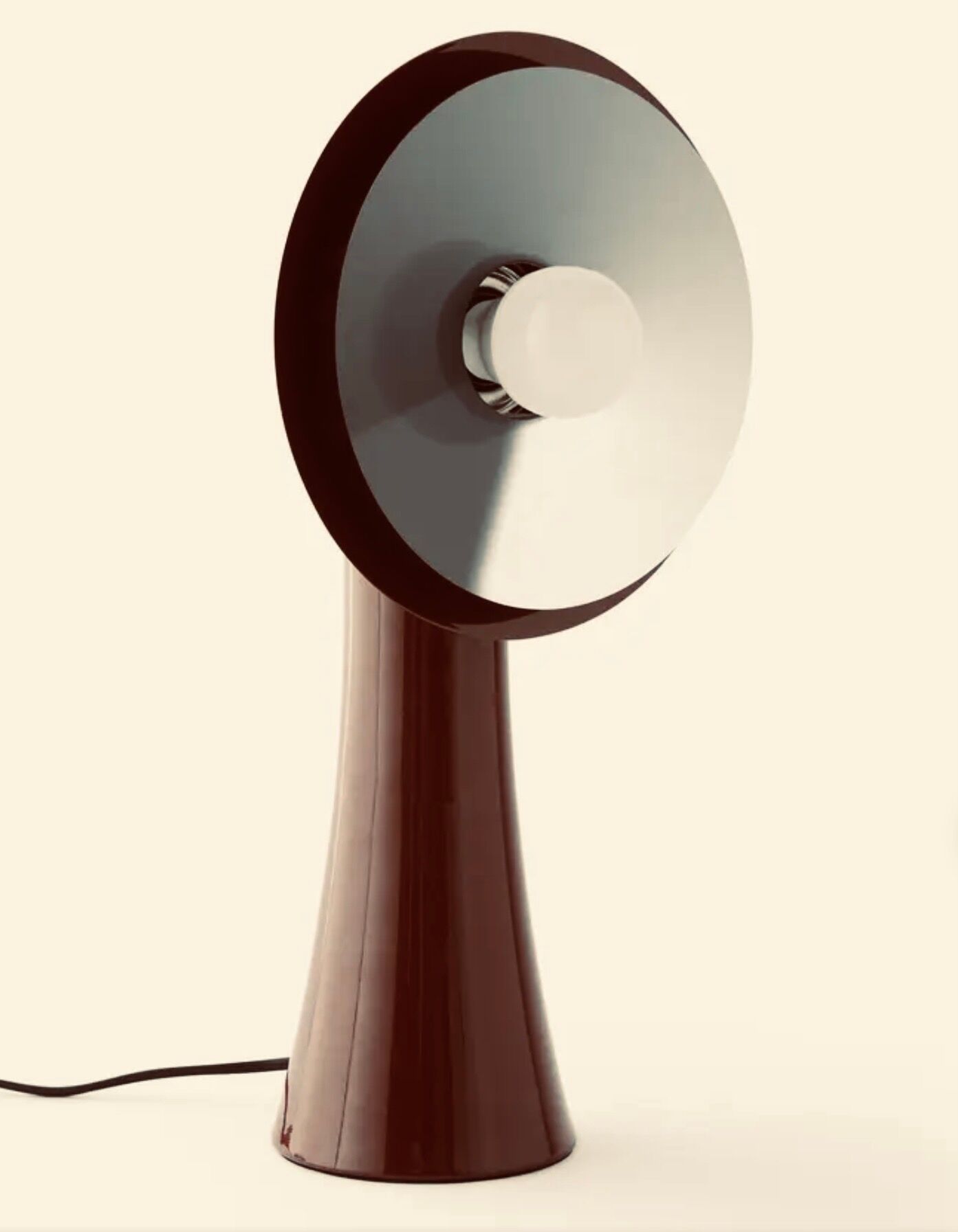 Brown totem lamp small model