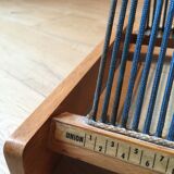 Door vinyl wooden 60-70 years