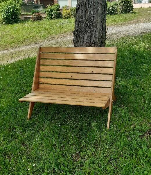 Banc pliant vintage