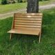 Banc pliant vintage