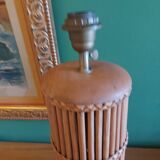 Tiki type bamboo lamp