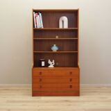 Teak bookcase, Danish design, 1960s, production: Denmark
