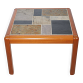 Teak Mosaic Side Table by Sallingboe Jellin 1970s