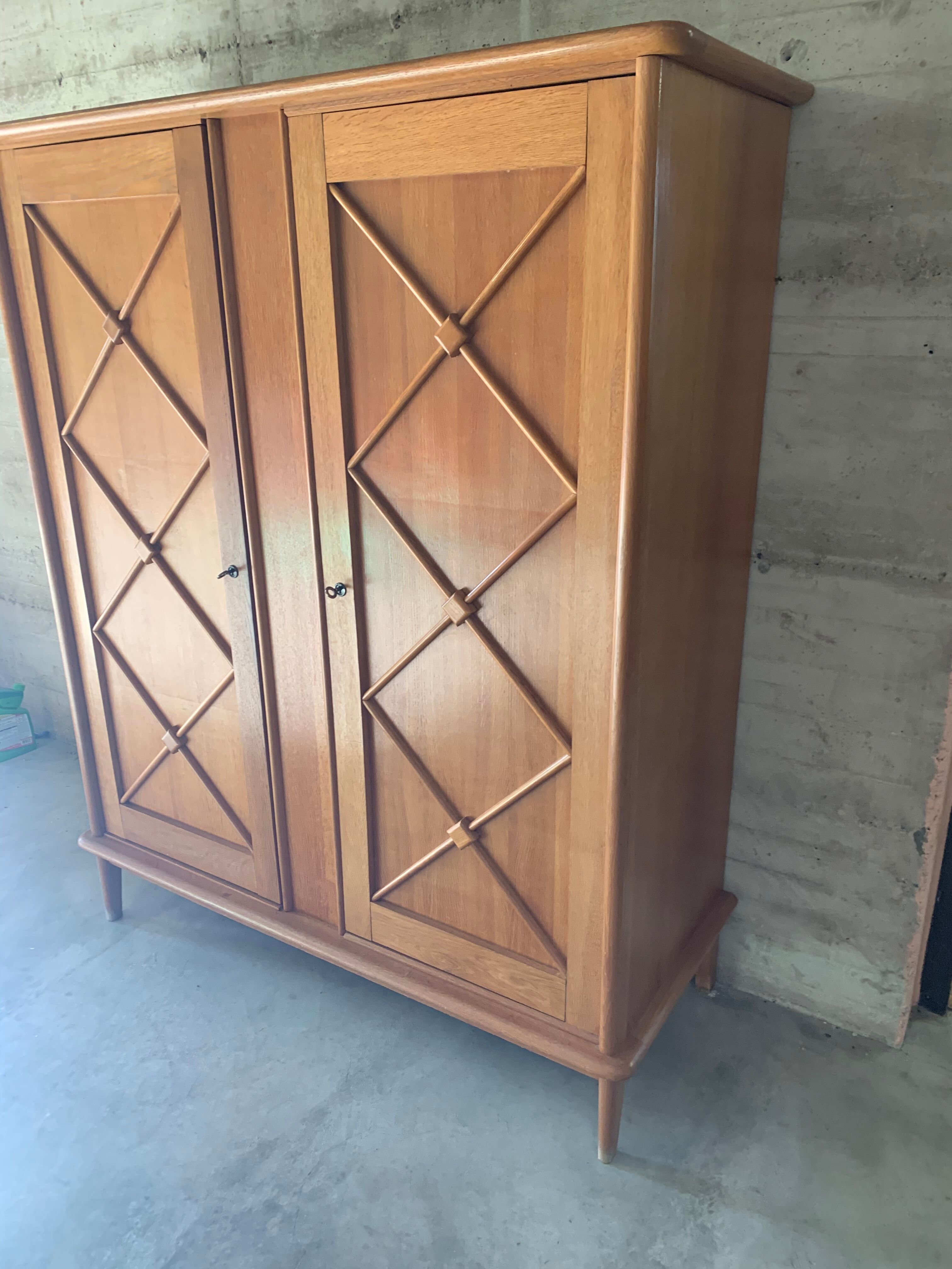 Laundry cabinet - oak closet in 50 years