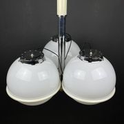 Lustre globe en verre de Murano par Gino Sarfatti, Italie, années 1960