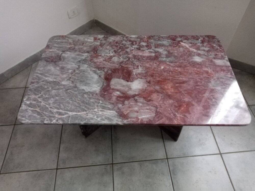 Salome marble coffee table, 1990s