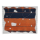Navy Blue Hand Woven Wool Wall Hanging Tapestry Rug, 105x135 Cm