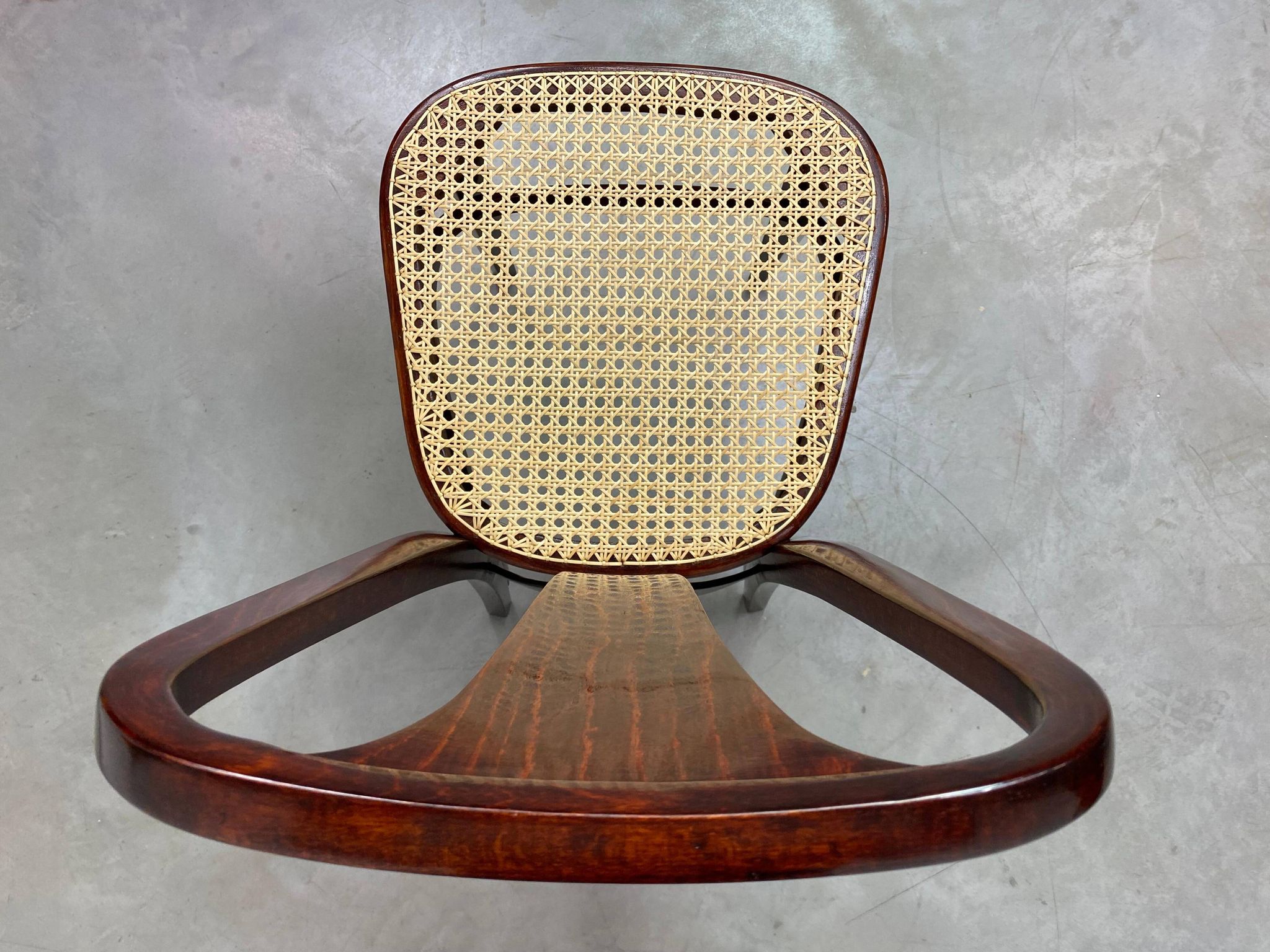 Chaise de salle à manger Sécession attribuée à Otto Prutscher pour Thonet
