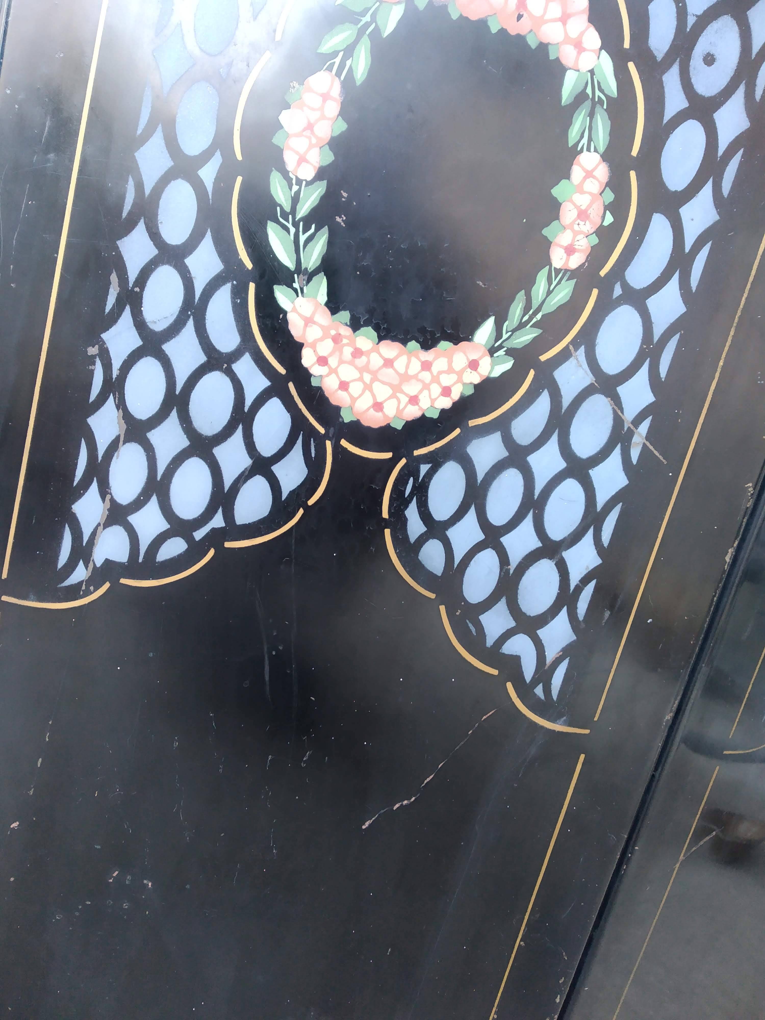 Chimney fire screen early 20th century