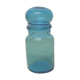 Apothecary-style jar ariel blue 70s