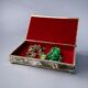 Abalone shell vanity box, alpaca and wood, Mexico, 1970s