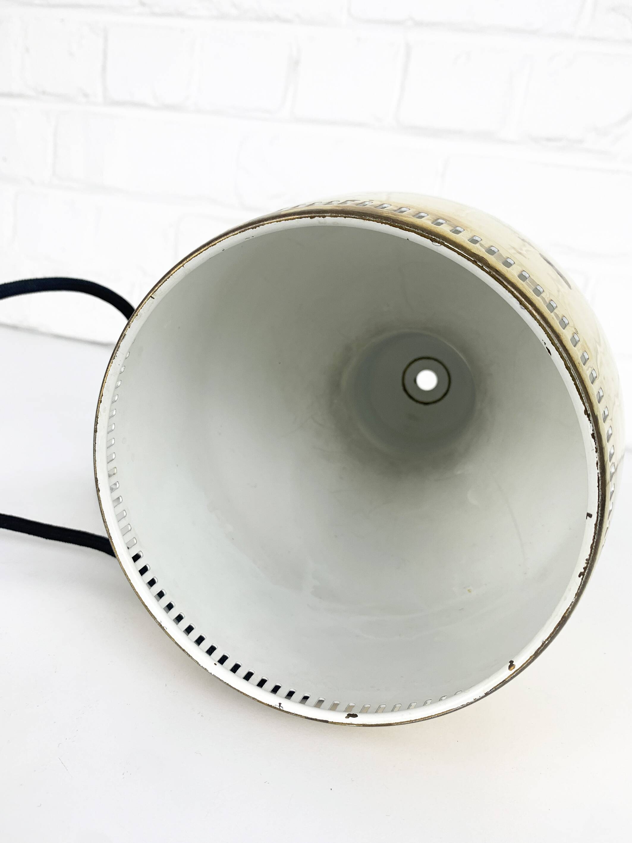Golden Bell brass pendant light Alvar Aalto Louis Poulsen, Denmark 1950s