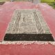 Authentic Beni Ouarain Rug 236x152 cm – Natural Cream Wool
